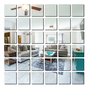 24 Big Square Silver Wall Mirrors|Acrylic Stickers|Mirrors|Wall Mirror Stickers|Wall Mirror Decor|Stickers for Wall|Sticker Mirror|Acrylic Mirror|Mirror for Wall|Mirror Stickers.351