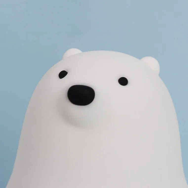 Cute Standing Polar Bear LED Night Light