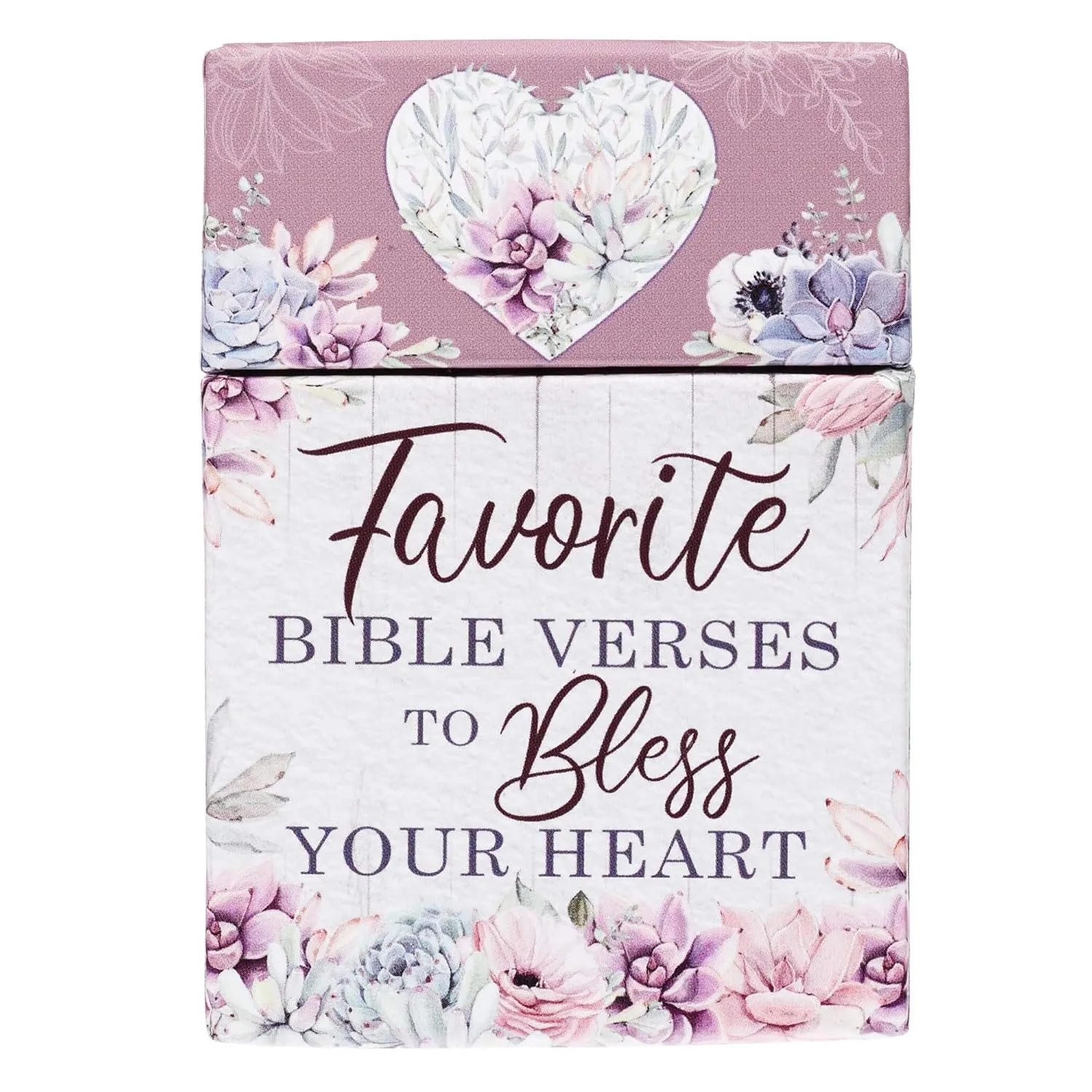 Favorite Bible Verses to Bless Your Heart, Inspirational Scripture Cards to Keep or Share (Boxes of Blessings) Hardcover  Box set, October 1, 2020