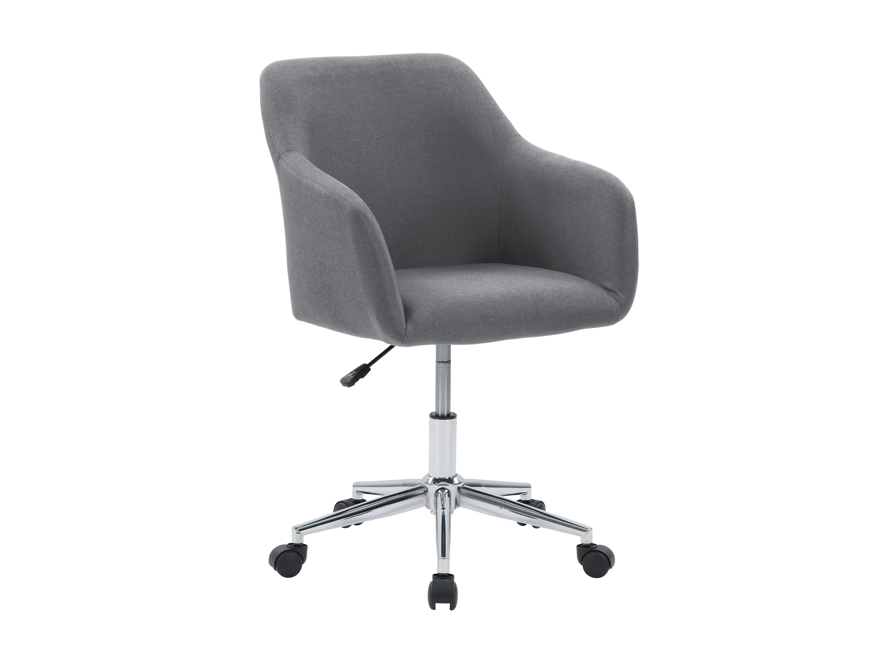 Grey Office Chair with Arms