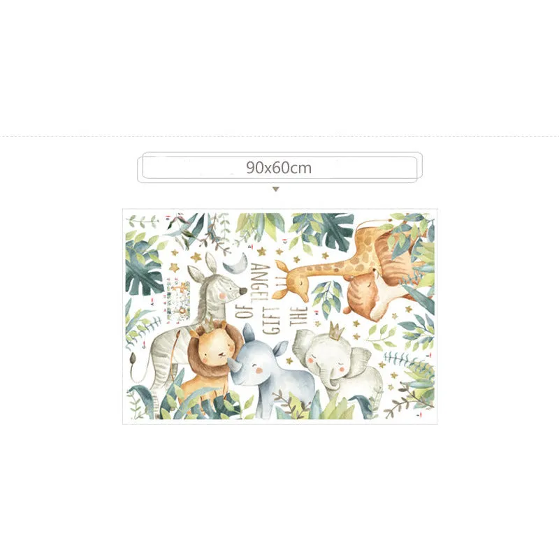 Jungle Cartoon Wall Stickers