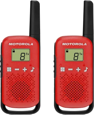Motorola Solutions Talkabout T110, Kids Two-Way, Boys Girls Walkie Talkie Safety & Privacy Easy Pairing, 16 Mile, 2 Pack