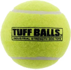 PetSport Giant Tuff Ball - Giant Tennis Balls for Large Dogs, Chew Toy for Aggressive Chewers, Certified Non-toxic, Wont Wear Down Teeth - 4"