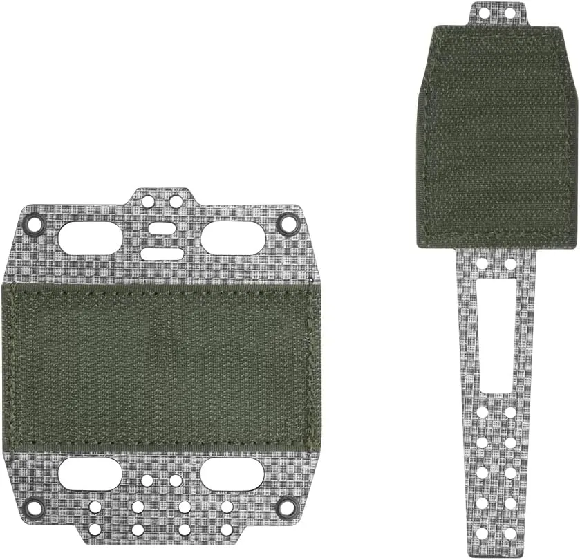 Tactical Helmet PVS31 NVG Battery Box Storage Pouch,Adjustable Fast Helmet Retention System,T-Shaped Battery Holder Pack with Counterweight Bag
