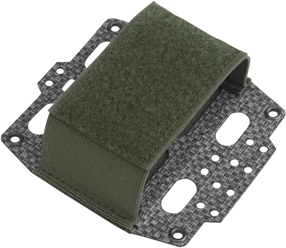 Tactical Helmet PVS31 NVG Battery Box Storage Pouch,Adjustable Fast Helmet Retention System,T-Shaped Battery Holder Pack with Counterweight Bag