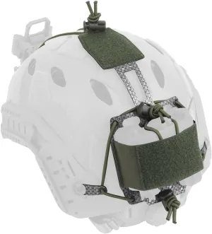 Tactical Helmet PVS31 NVG Battery Box Storage Pouch,Adjustable Fast Helmet Retention System,T-Shaped Battery Holder Pack with Counterweight Bag