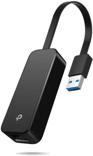 TP-Link USB to Ethernet Adapter (UE306), Supports Nintendo Switch, Foldable USB 3.0 to Gigabit Ethernet LAN Network Adapter, Supports Windows, Linux, Apple MacBook OS 10.11 - 12(Driver Required)