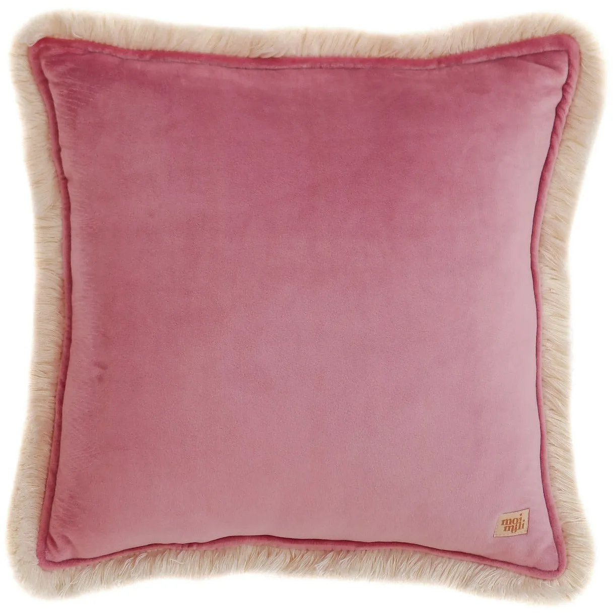 Velvet Pillow with fringe