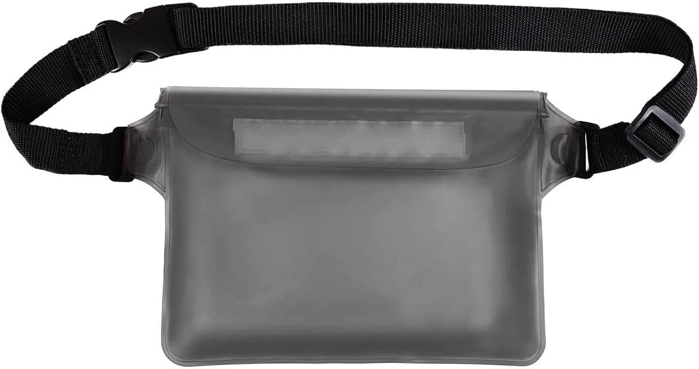 Waterproof Bags with Waist Shoulder Strap Best Dry Pouch Case to Keep Phone and Valuables Dry and Safe Perfect for Boating Swimming Snorkeling Kayaking Beach Water Parks