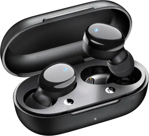 Wireless Earbuds in-Ear Headphones Bluetooth 5.3 with Built-in Mics Deep Bass Clear Call Ultralight Headsets Up to 30H Play Time for Studying Workout Gaming
